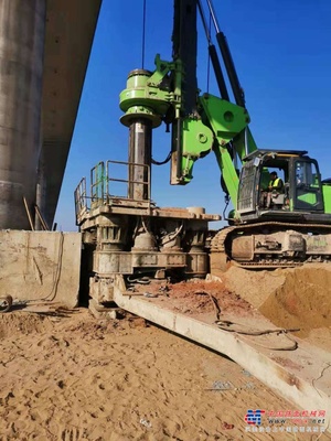 泰信機(jī)械KR300ES低凈空鉆機(jī)助力六安高鐵建設(shè)工程高效施工